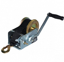 Лебедка ручная TOR ЛН-1200W (LHW) г/п 0,5 т длина ленты 20 м 