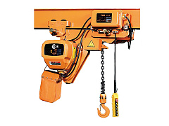 Таль передвижная с уменьшенной строительной высотой 3т 6м 380В электрическая цепная TOR HHBDSL-01 Таль передвижная с уменьшенной строительной высотой 3т 6м 380В электрическая цепная TOR HHBDSL-01