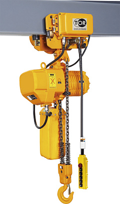 Таль передвижная  7,5т 18 м 380В электрическая цепная TOR HHBD-03T