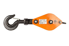 Блок монтажный двухрольный с крюком TOR HQG(L) K2-2,0 т