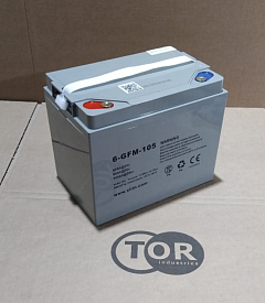 Аккумулятор свинцово-кислотный герм. (GEL) 12В/105Ач (20Hr) 260х170х215 для CDDR-E/EN/WS тележ. CBDW