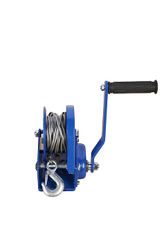 Лебедка ручная барабанная с тросом 540кг 10м стальной корпус TOR BHW Лебедка ручная барабанная с тросом 540кг 10м стальной корпус TOR BHW