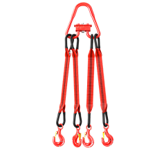 Строп текстильный TOR 4СТ 10,0 т 9,0 м 150 мм