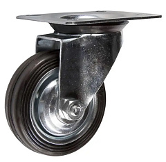 Колесо поворотное резина SC 63 160 мм РФ Колесо поворотное резина SC 63 160 мм РФ
