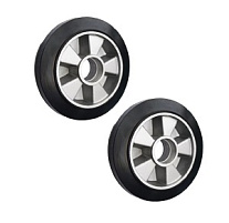 Колесо резиновое 80х70 мм без подшипника для тележек гидравлических BF/DF-III/RHP/AC/DF/CW2/PWH Колесо резиновое 80х70 мм без подшипника для тележек гидравлических BF/DF-III/RHP/AC/DF/CW2/PWH