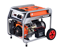 Генератор бензиновый TOR KM4800H 3,3 кВт 220В 16 л с электростартером и колесами Генератор бензиновый TOR KM4800H 3,3 кВт 220В 16 л с электростартером и колесами