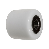 Колесо нейлоновое 80х70 мм с подшипником для тележек гидравлических BF/DF-III/RHP/AC/DF/CW2/PWH РФ