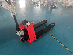 Тележка гидравлическая с весами и принтером встроеннный дисплей 2500 кг 1150 мм полиуретановые колеса TOR AC-CW2 