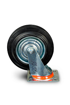 Колесо поворотное резина SC 80 200 мм (Y)