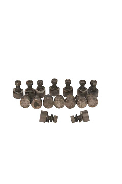 Набор фрез круглых (16 шт) 10 мм по цементу для машин мозаично-шлифовальных GM Набор фрез круглых (16 шт) 10 мм по цементу для машин мозаично-шлифовальных GM