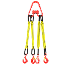 Строп текстильный TOR 4СТ 6,3 т 10,5 м 90 мм