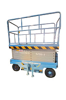 Подъемник ножничный самоходный 500 кг 12/14 м TOR SJY-0,5-12DC аккумуляторный (Y)