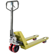 Тележка гидравлическая 2500 кг 1150 мм полиуретановые колеса TOR AC (серия J)