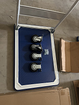 Тележка платформенная 150 кг TOR PH150 (740х480) со складной ручкой (резиновые колеса 100 мм) Тележка платформенная 150 кг TOR PH150 (740х480) со складной ручкой (резиновые колеса 100 мм)