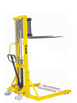 Штабелер гидравлический 0,5 т 1,6 м XILIN SDJAS500 с раздвижными вилами и расширенными опорами
