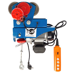 С ТЕЛЕЖКОЙ таль электрическая TOR PA 600/1200 кг 12/6 м BASE