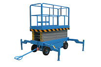 Подъемник ножничный передвижной 1000 кг 12/14 м TOR SJY-1-12 AC 380В сетевой (Y)