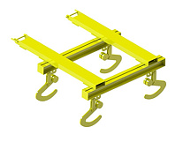 Навеска на вилы траверса для биг-бэгов TBBV-2,5