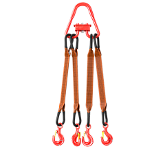 Строп текстильный TOR 4СТ 12,6 т 9,5 м 180 мм