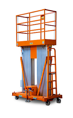 Подъемник мачтовый аккумуляторный 200 кг 14/16 м TOR GTWY14-200S DC 2-мачтовый 