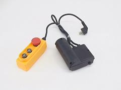 Пульт управления для талей электрических PA 500/1000 2 кнопки+стоп (С 45uF) Пульт управления для талей электрических PA 500/1000 2 кнопки+стоп (С 45uF)