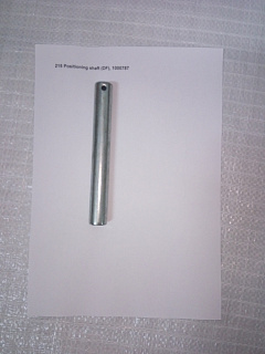 215 Ось рамы роликов 20х152 для тележек гидравлических DF (Positioning shaft)