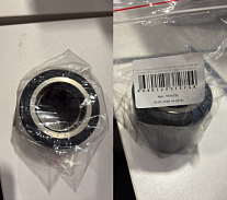 Колесо полиуретановое 80х70 мм без подшипника для тележек BF/DF-III/RHP/AC/DF/CW2/PWH (черное)