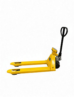 Тележка гидравлическая с весами поворотный дисплей 2500 кг 1150 мм полиуретановые колеса TOR AC-CW#