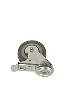 Колесо аппаратное поворотное SChgb 93 75 мм под болт с тормозом (F) Колесо аппаратное поворотное SChgb 93 75 мм под болт с тормозом (F)