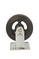 Колесо большегрузное неповоротное FCd 63 150 мм обрезиненное (F) Колесо большегрузное неповоротное FCd 63 150 мм обрезиненное (F)