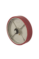 Колесо большегрузное P 80 200 мм полиуретановое на ось (F)