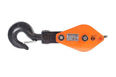 Блок монтажный двухрольный с крюком TOR HQG(L) K2-3,2 т