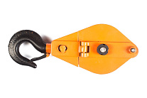 Блок монтажный однорольный с крюком TOR HQG(L) K1-0,5 т с откидной щекой Блок монтажный однорольный с крюком TOR HQG(L) K1-0,5 т с откидной щекой