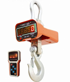 Весы крановые ВЭК-3000 лайт с дублированием показаний на пульт Весы крановые ВЭК-3000 лайт с дублированием показаний на пульт