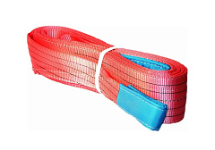 Буксир текстильный ленточный TOR БТЛ 27,0 т 4,0 м (крюк-крюк)