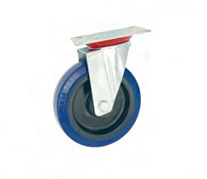 Колесо неповоротное резина FRCL 92 75 мм (F)