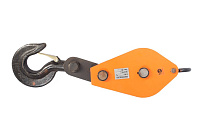 Блок монтажный двухрольный с крюком TOR HQG(L) K2-1,0 т