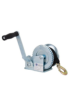 Лебедка ручная барабанная с лентой 0,54т 10 м оцинкованная TOR FD Лебедка ручная барабанная с лентой 0,54т 10 м оцинкованная TOR FD