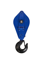 Блок монтажный однорольный с  крюком TOR HQG(L) K1-2,0 т с откидной щекой (S)*