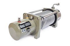 Лебедка автомобильная TOR ЛА S10000 г/п 4536 кг 28 м 12V BASE