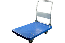 Тележка платформенная пластиковая 170 кг TOR PH170P (720х460) со складной ручкой (резина 100 мм) Тележка платформенная пластиковая 170 кг TOR PH170P (720х460) со складной ручкой (резина 100 мм)