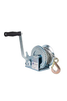 Лебедка барабанная ручная TOR ЛФ-1000 (FD) г/п 0,4 т длина троса 10 м