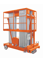 Подъемник мачтовый аккумуляторный 250 кг 15/17 м TOR GTWY15-320 DC (G)