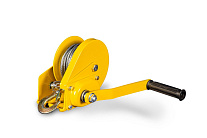 Барабанная лебедка ручная TOR ЛБ-1200 (BHW) г/п 0,54 т длина троса 10 м