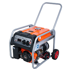 Генератор бензиновый 2,5 кВт 220В 16 л с электростартером и колесами TOR KM3800H