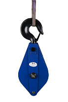 Блок монтажный однорольный с крюком TOR HQG(L) K1-10,0 т с откидной щекой (S)* Блок монтажный однорольный с крюком TOR HQG(L) K1-10,0 т с откидной щекой (S)*