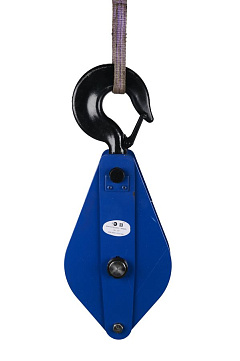 Блок монтажный однорольный с  крюком TOR HQG(L) K1-10,0 т с откидной щекой (S)*