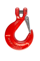 Крюк с вилочным креплением и защелкой TOR г/п 3,15 тн (W) Крюк с вилочным креплением и защелкой TOR г/п 3,15 тн (W)