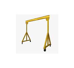Мини-кран козловой ТОR (МПУ) 1 т 3х4 м ручной Мини-кран козловой ТОR (МПУ) 1 т 3х4 м ручной
