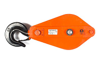 Блок монтажный однорольный с крюком TOR HQG(L) K1-5,0 т с откидной щекой Блок монтажный однорольный с крюком TOR HQG(L) K1-5,0 т с откидной щекой